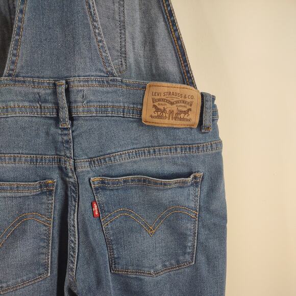 Levi's Girl Overalls, Size 14 Reg - Picture 5 of 10